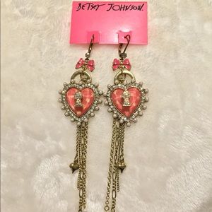 Betsey Johnson earrings
